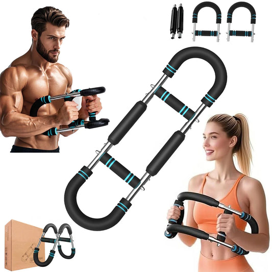 Twister Arm Trainer,Adjustable Chest Workout Equipment,Twister Arm Exerciser for Men,Grip Strength Trainer,Portable Fitness Equipment for Home